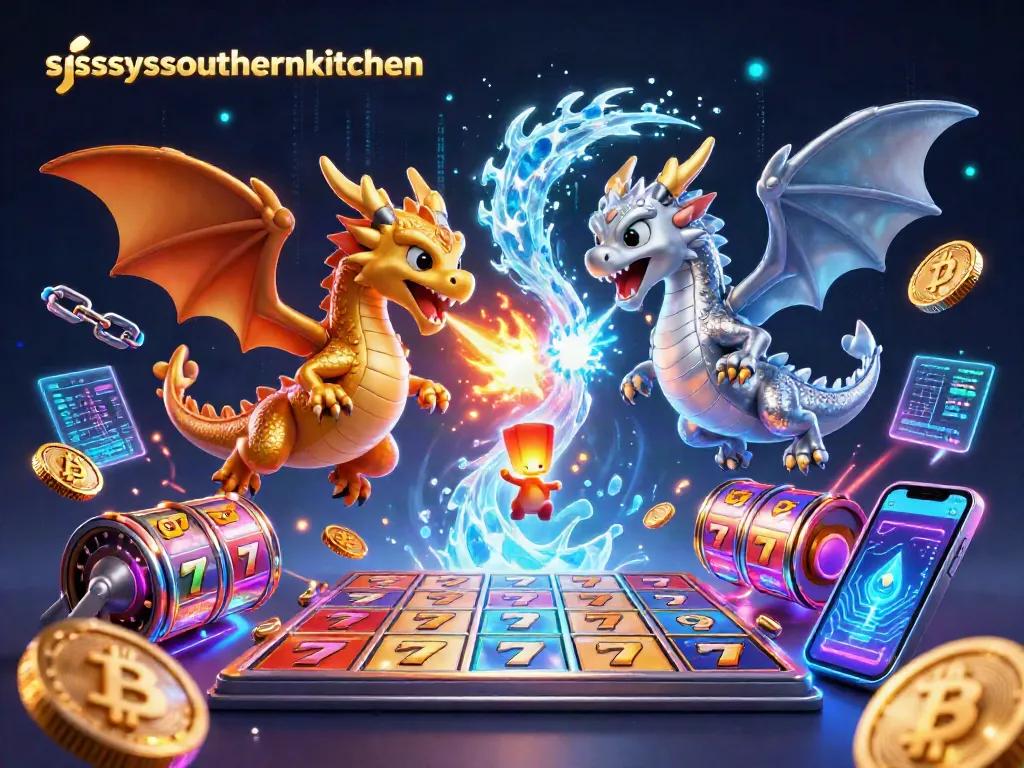 Sissy's Southern Kitchen showcases thrilling slot action with golden dragons and jackpot excitement.